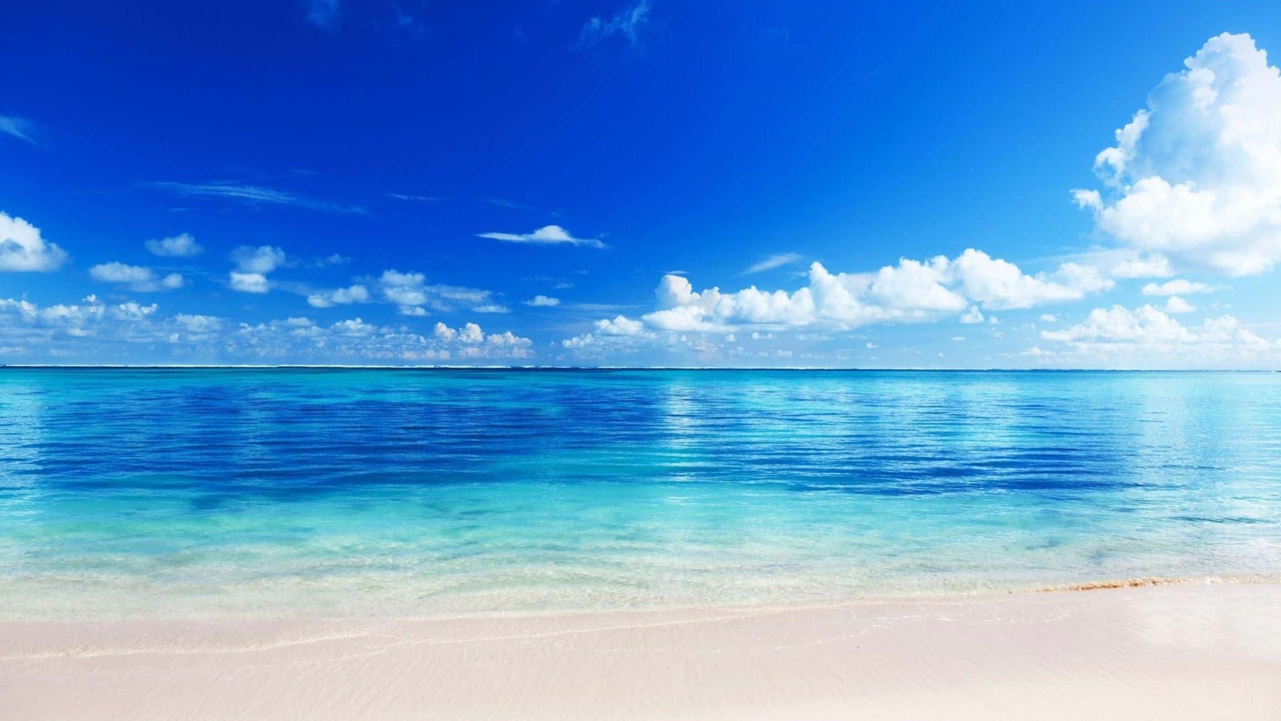 Fondo de mar tranquilo y cielo despejado sereno Fondos de pantalla