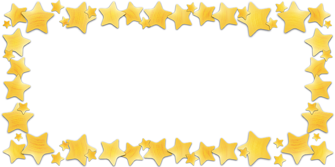 Fondo de marco dorado con estrella Fondos de pantalla