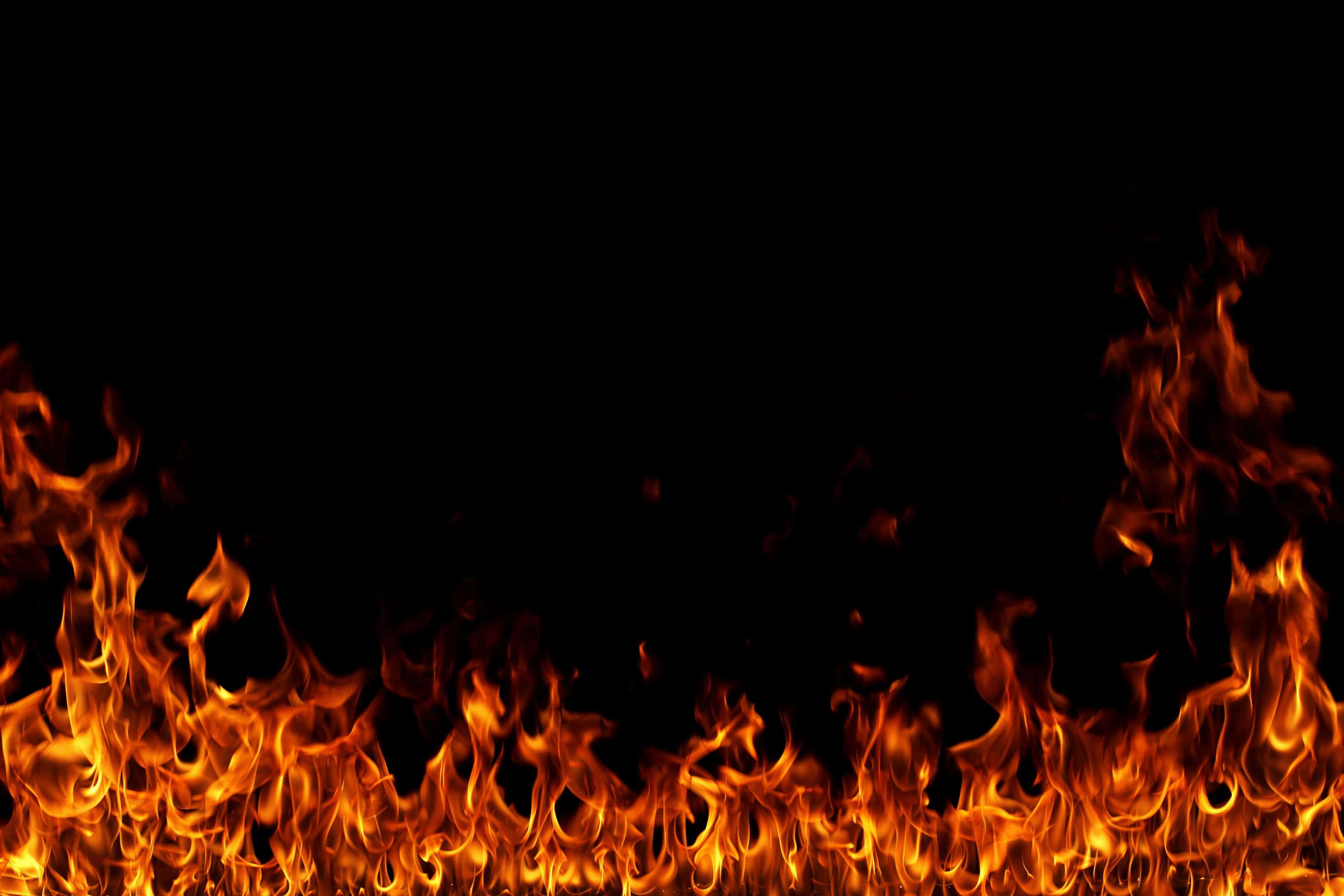 Fondo de Marco de Llama de Fuego Fondos de pantalla