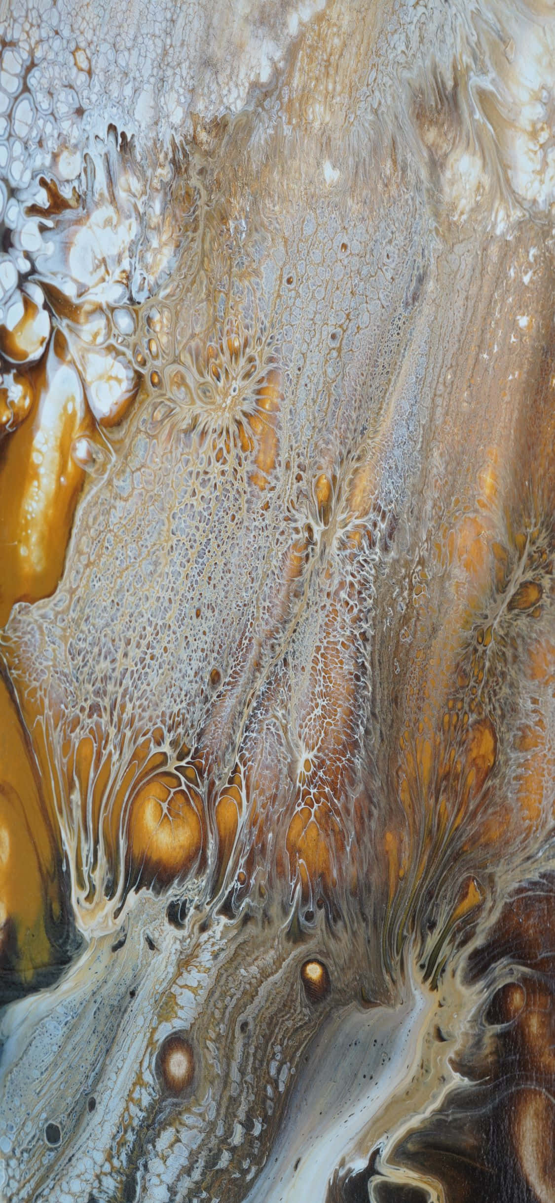 Fondo de Mármol Dorado Metálico para iPhone X Fondos de pantalla