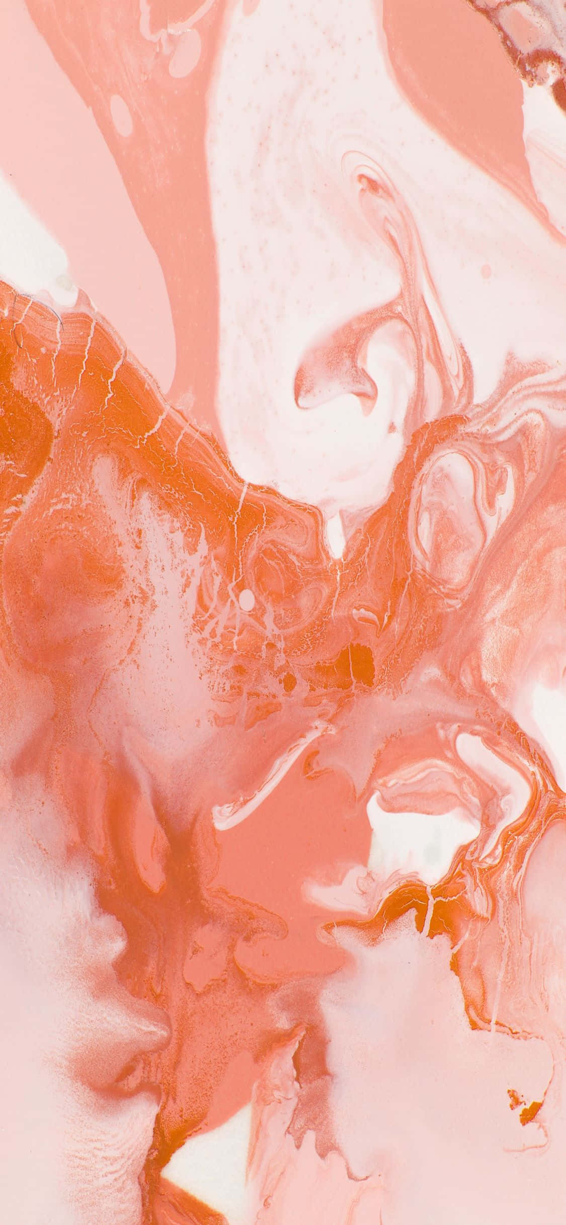 fondo de mármol durazno anaranjado para iPhone X Fondos de pantalla