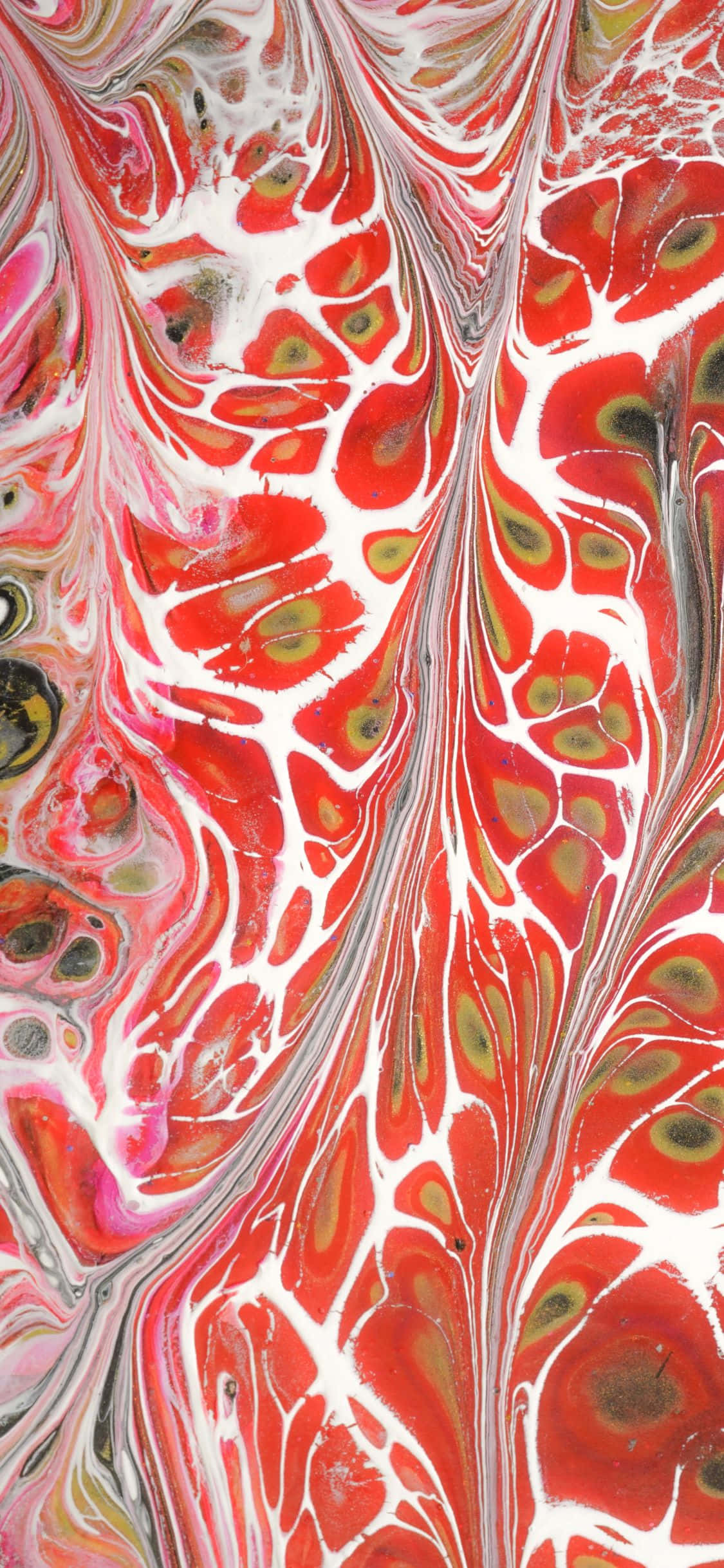 Fondo de mármol iPhone X con diseño fluido abstracto Fondos de pantalla