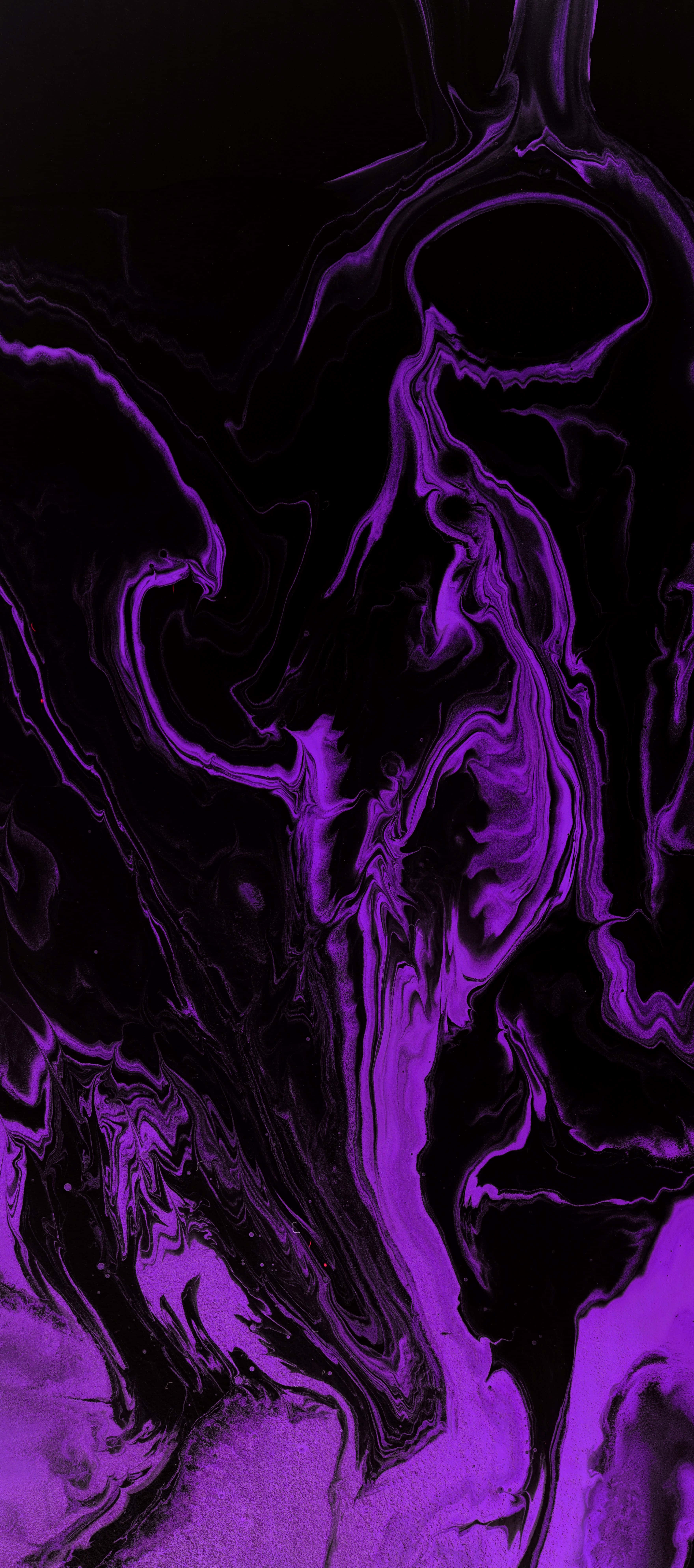 Fondo de mármol púrpura fluido para iPhone X Fondos de pantalla