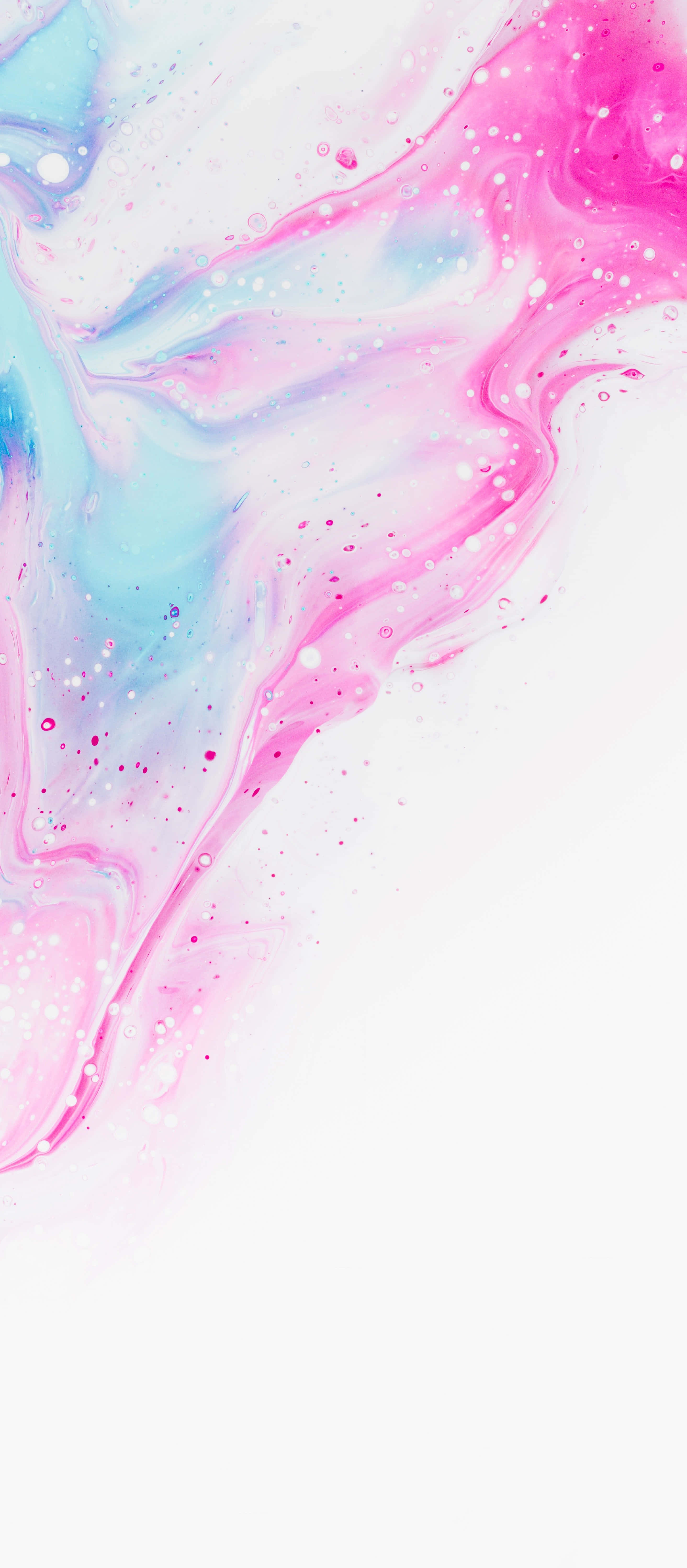 Fondo de mármol rosa y azul para iPhone X Fondos de pantalla