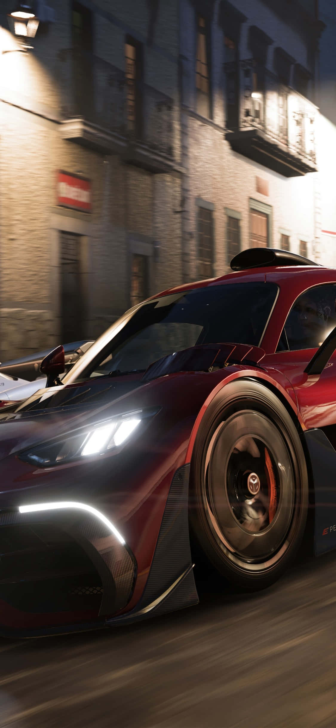 Fondo de McLaren P1 para iPhone X con Forza Motorsport 7 Fondos de pantalla