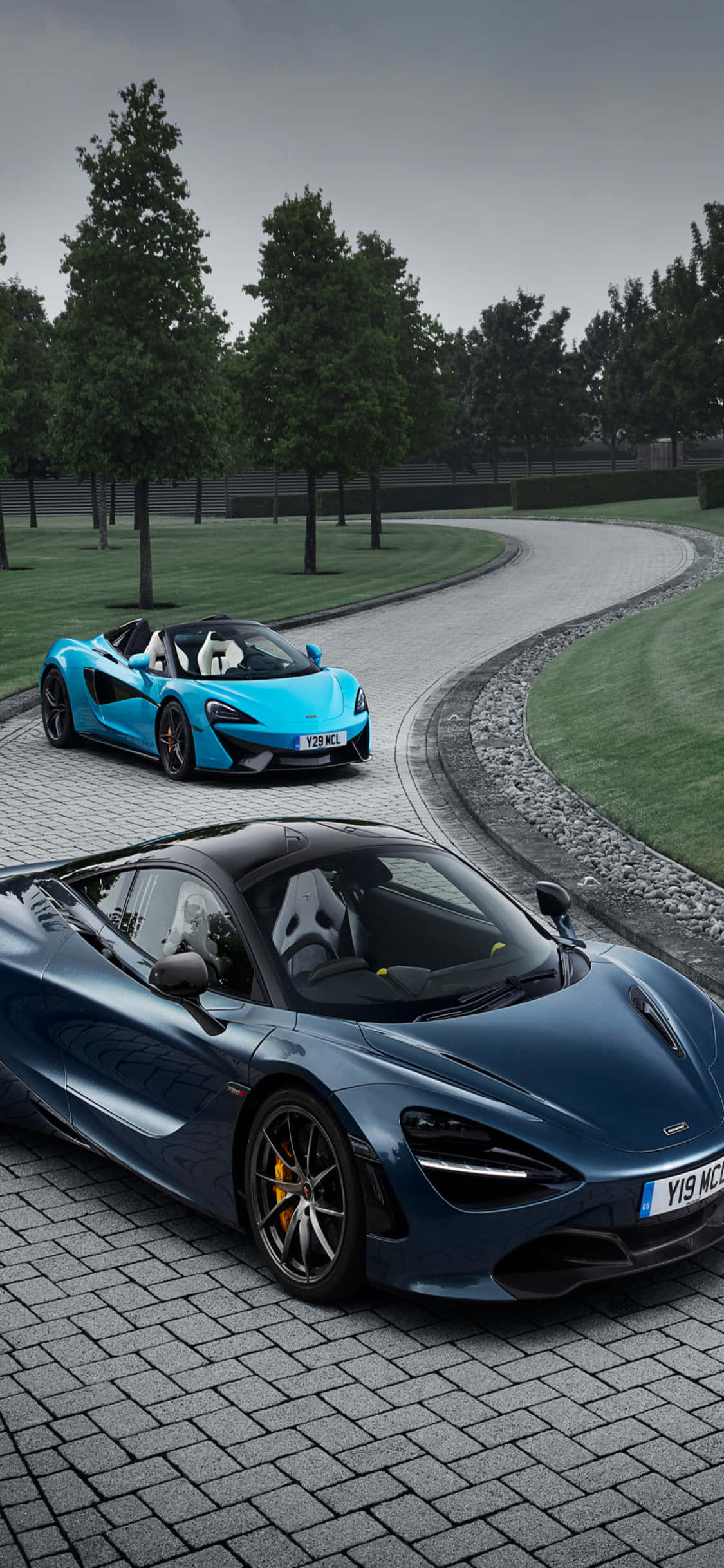Fondo de McLaren 720s y 570s para iPhone X Fondos de pantalla