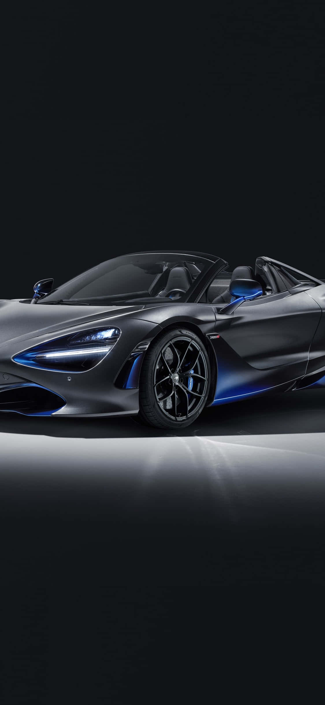 Fondo de modelo a escala de McLaren 720S para iPhone X Fondos de pantalla