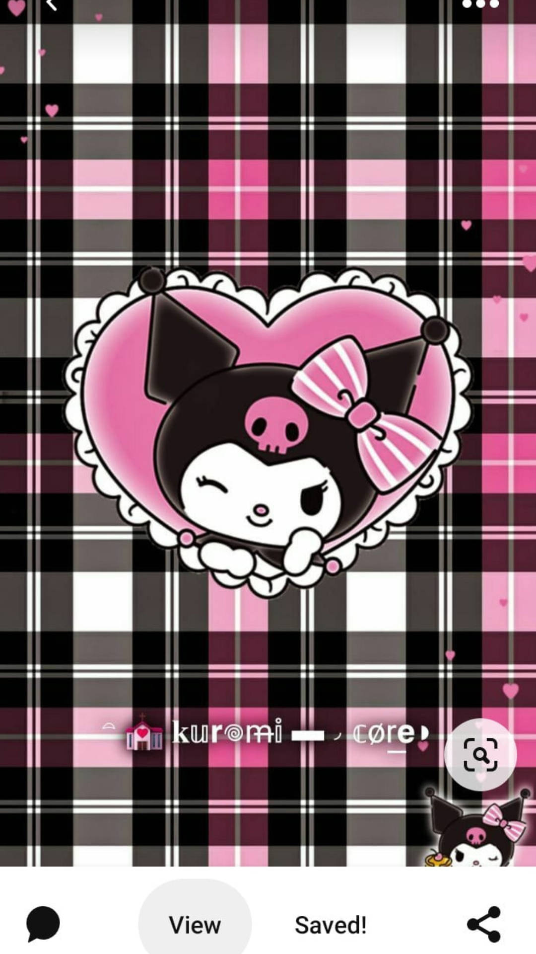 Fondo de My Melody Kuromi estilo emo Fondos de pantalla