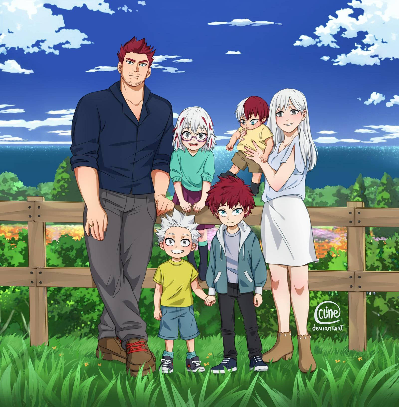 Fondo de Naturaleza de la Familia Todoroki Fondos de pantalla