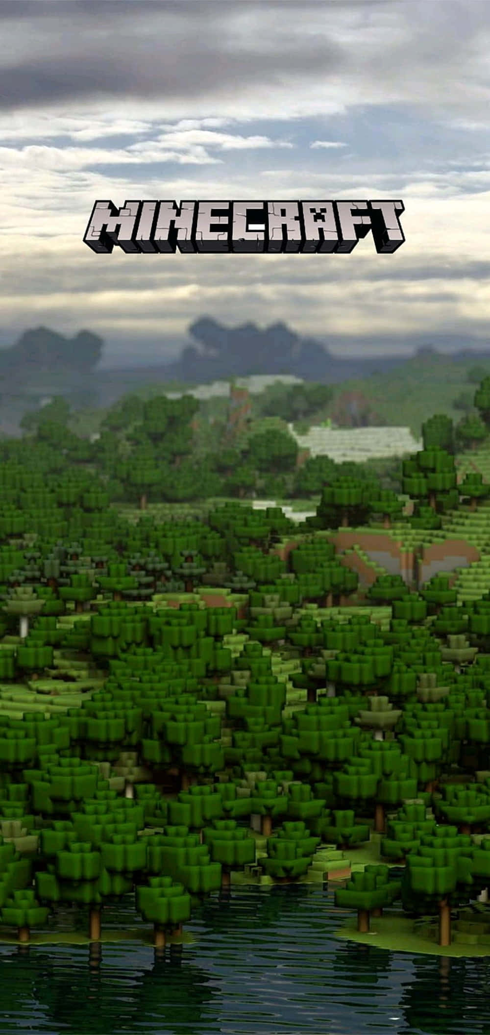 Fondo de Nubes Grises de Minecraft para Pixel 3xl Fondos de pantalla