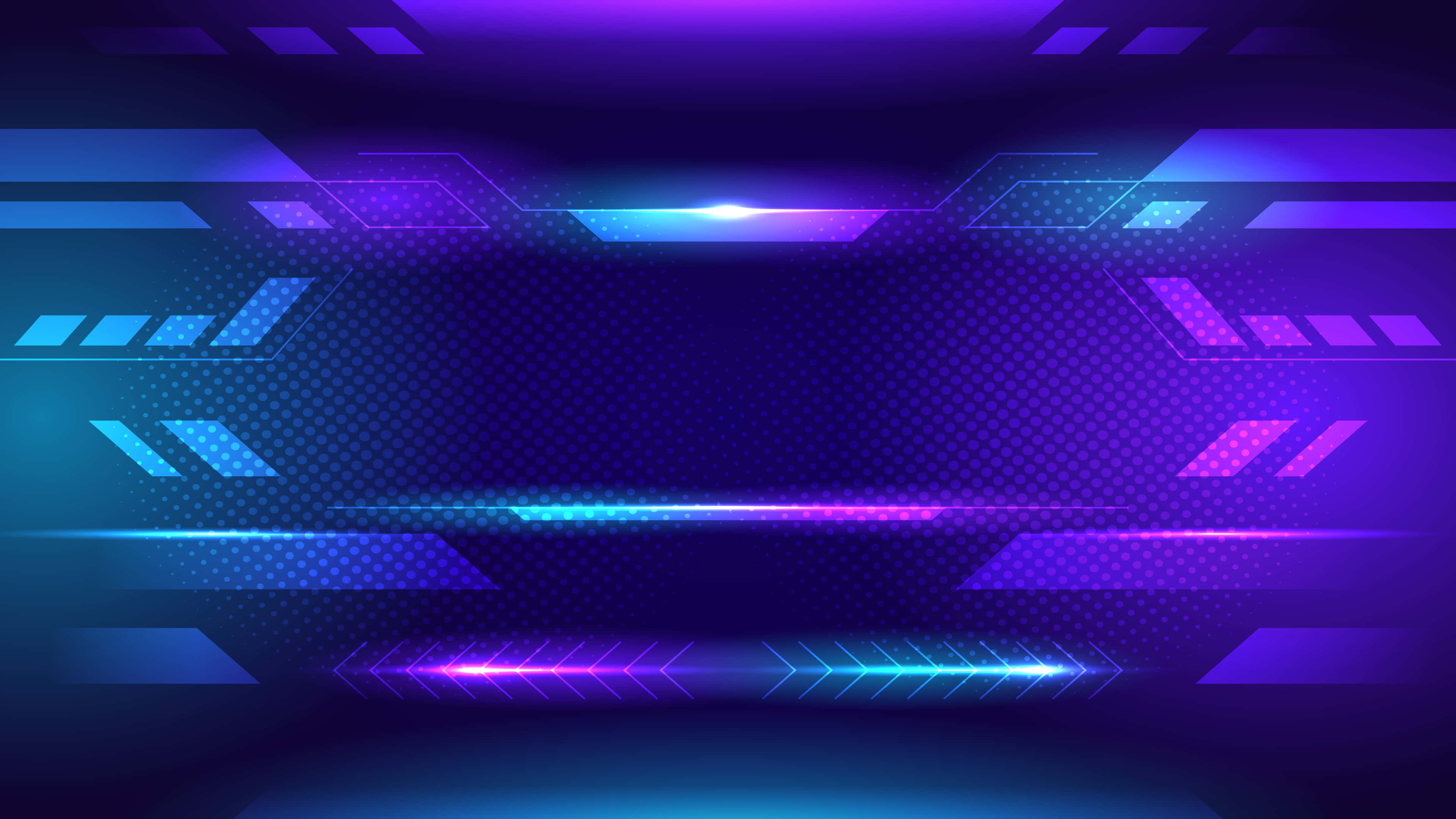 Fondo de Pancarta Futurista Azul y Púrpura Fondos de pantalla
