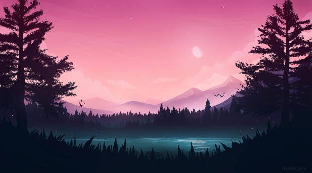 Fondo de Pantalla Rosa Vectorial Cautivador HD para Escritorio