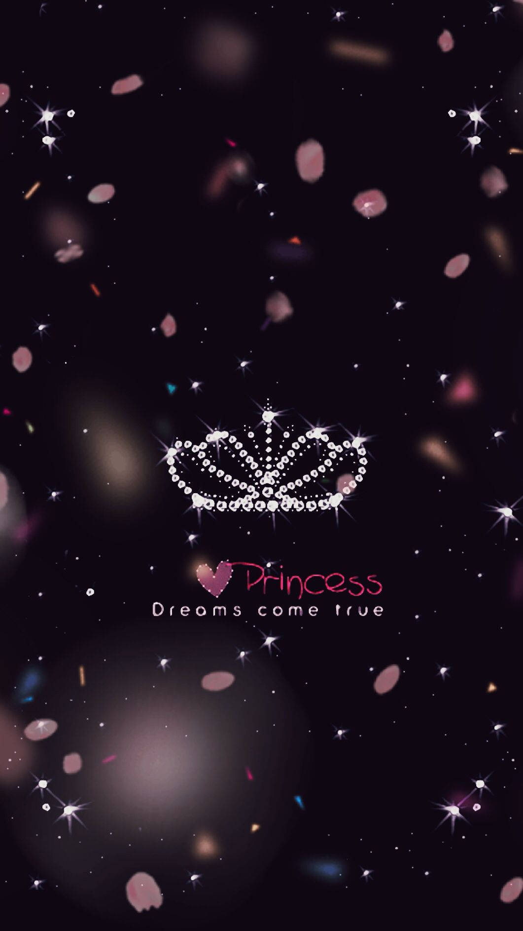 Fondo de Pantalla Princesa Corona Linda para iPhone Fondos de pantalla