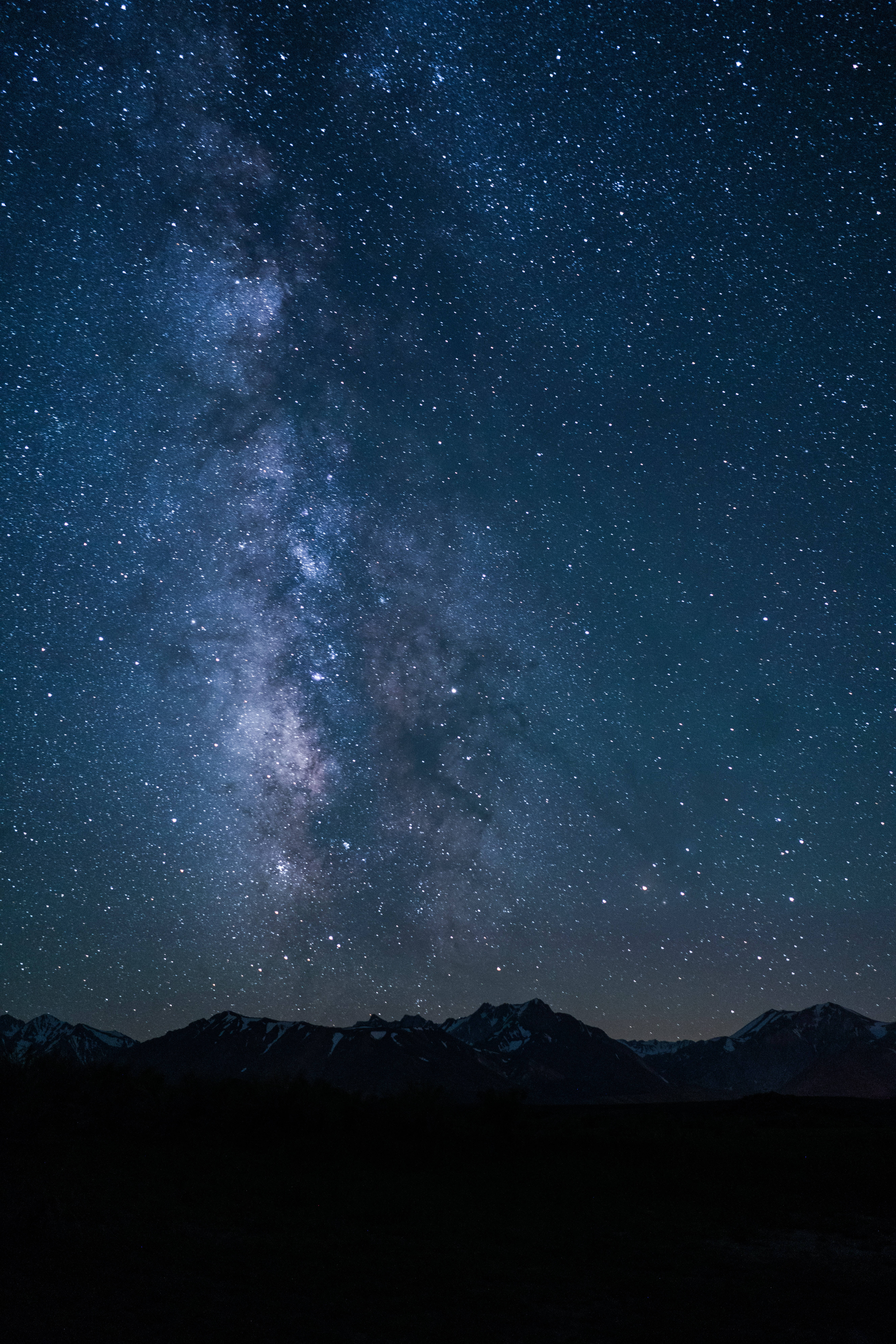 Fondo de Pantalla 4K Ultra HD para Teléfono: Cielo Estrellado Nocturno Fondos de pantalla