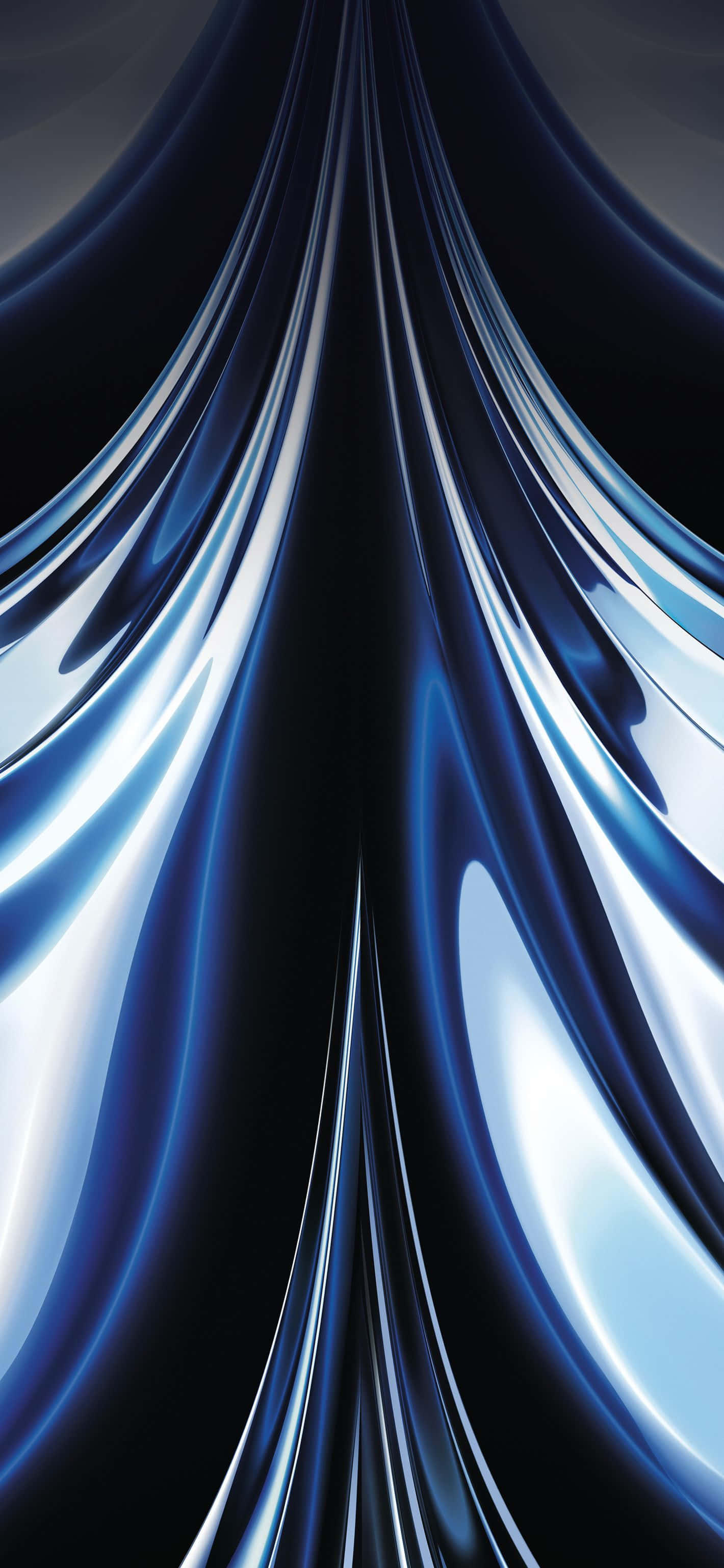 Fondo de pantalla abstracto de seda azul fluida Fondos de pantalla