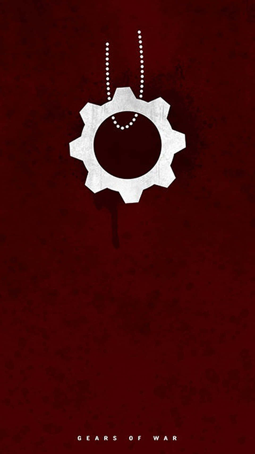 Fondo de Pantalla de Collar con Engranaje para iPhone XS de Gears of War 5 Fondos de pantalla
