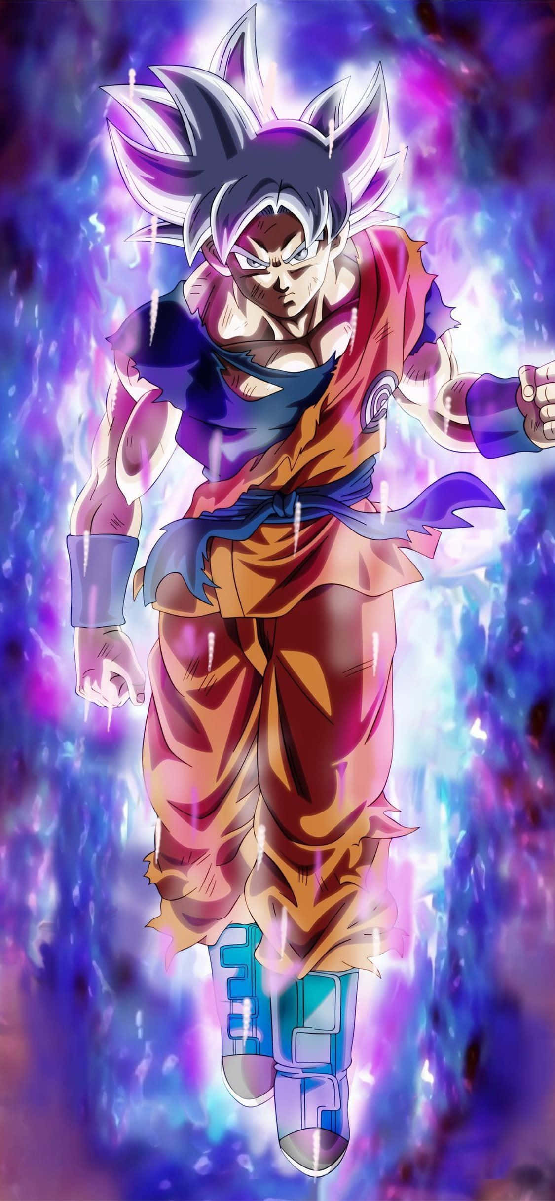 Fondo de pantalla Goku Ultra Instinct Sign Dragon Ball Super para iPhone Fondos de pantalla