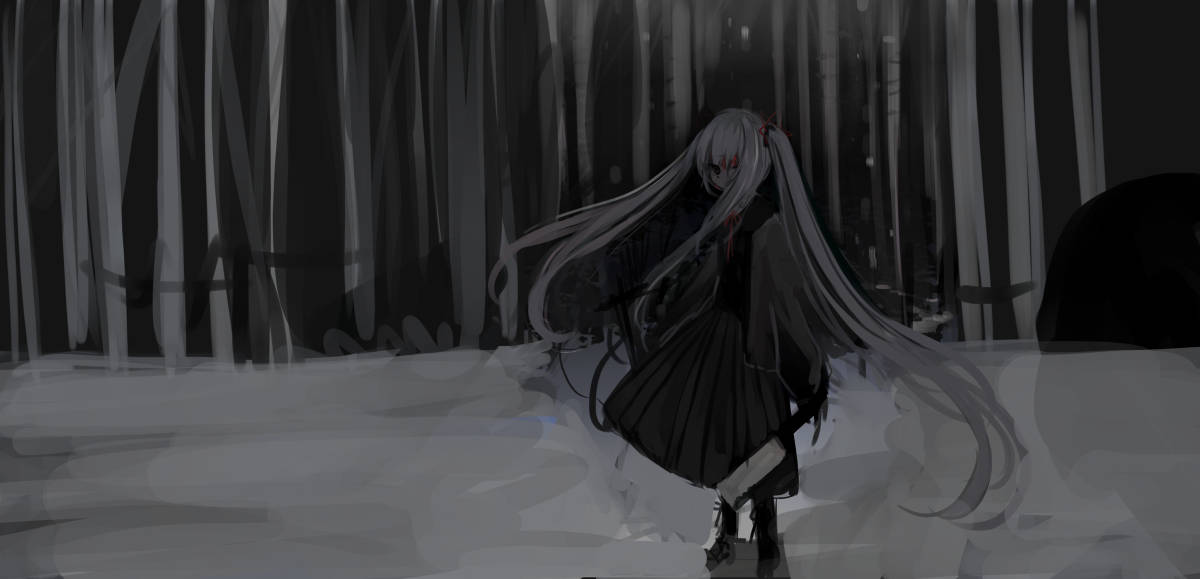 Fondo de pantalla de chica elfa anime intenso Fondos de pantalla