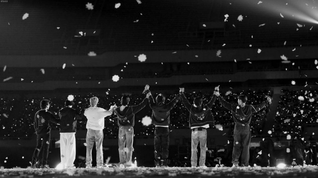 Fondo de pantalla de concierto de BTS para escritorio Fondos de pantalla