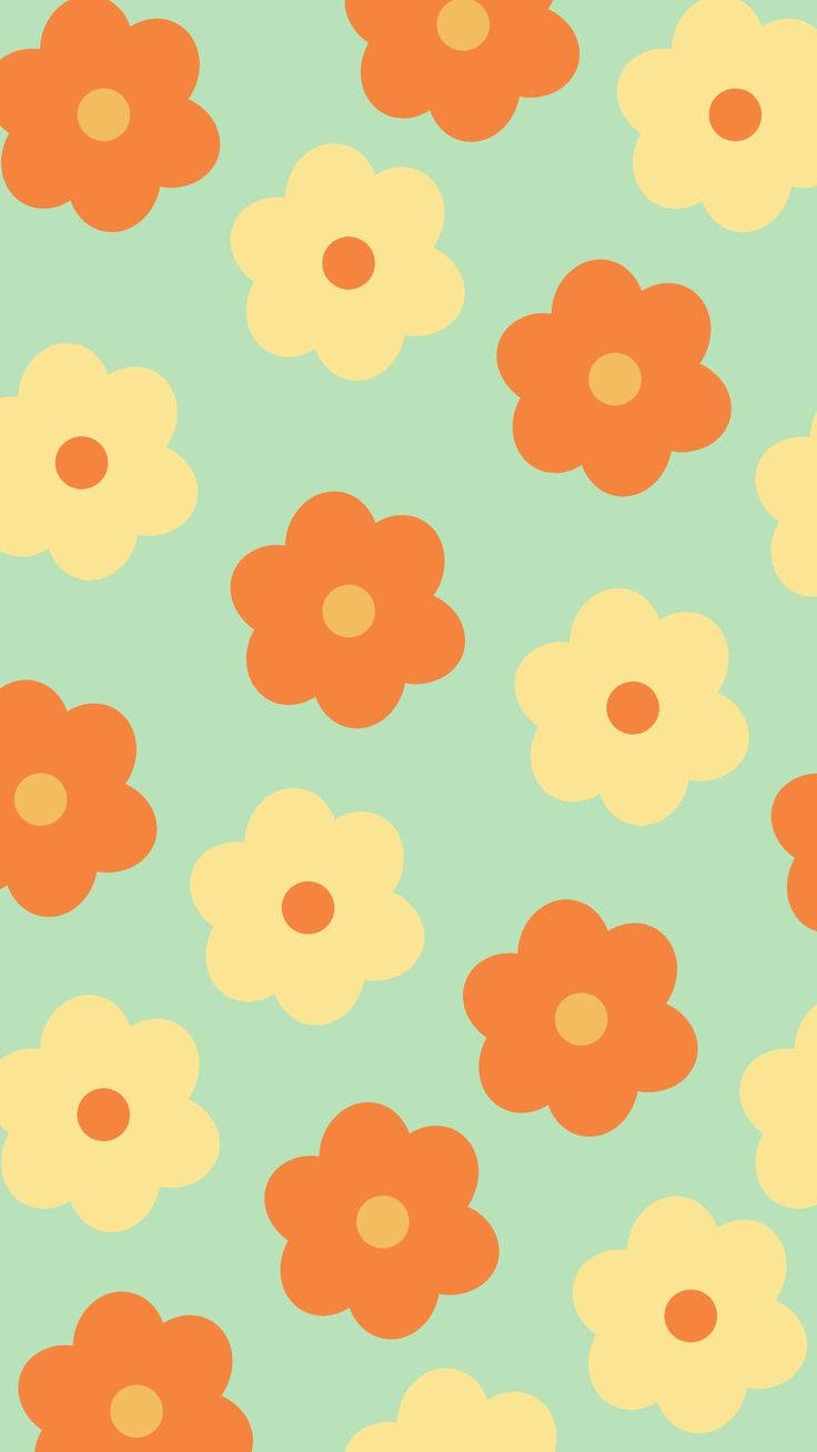 Fondo de pantalla estético de flores para iPhone X
