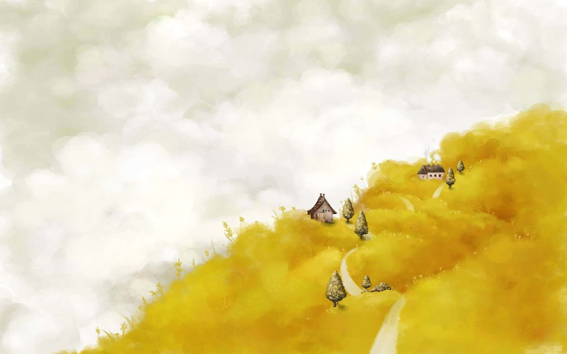 Fondo de Pantalla Amarillo Vibrante y Estético Fondos de pantalla