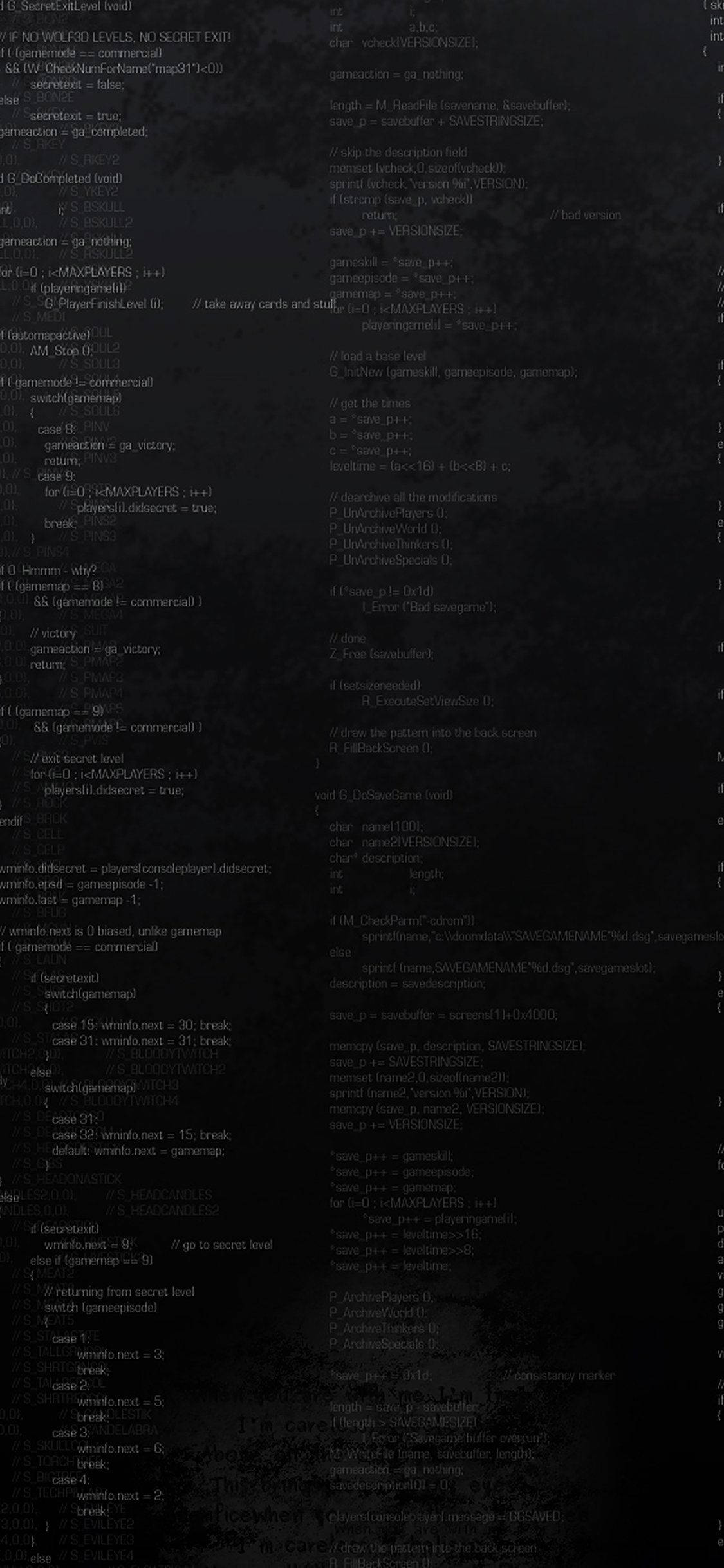 Fondo de pantalla negro estético de programación en teléfono Fondos de pantalla