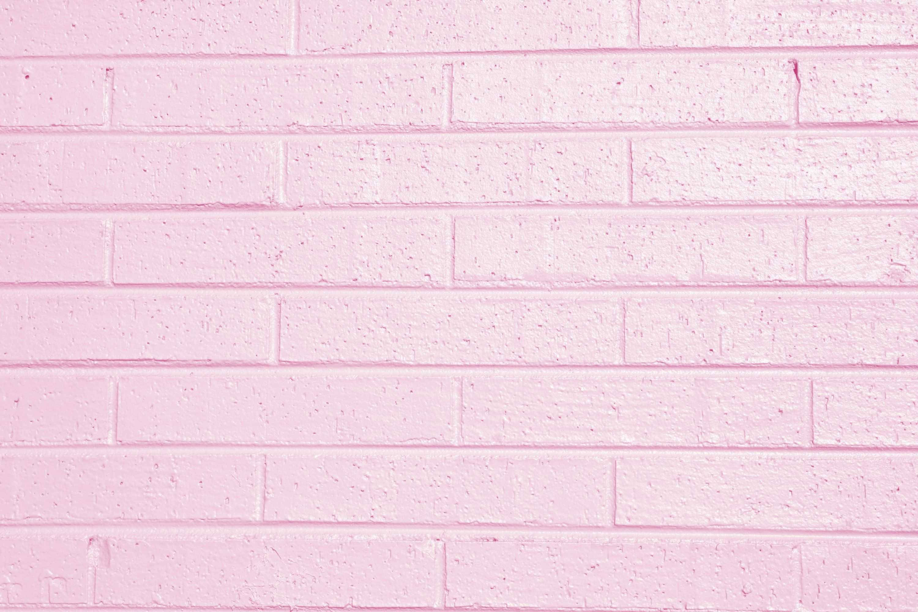 Fondo de Pantalla Rosa Estético de Ladrillo para iPhone Fondos de pantalla