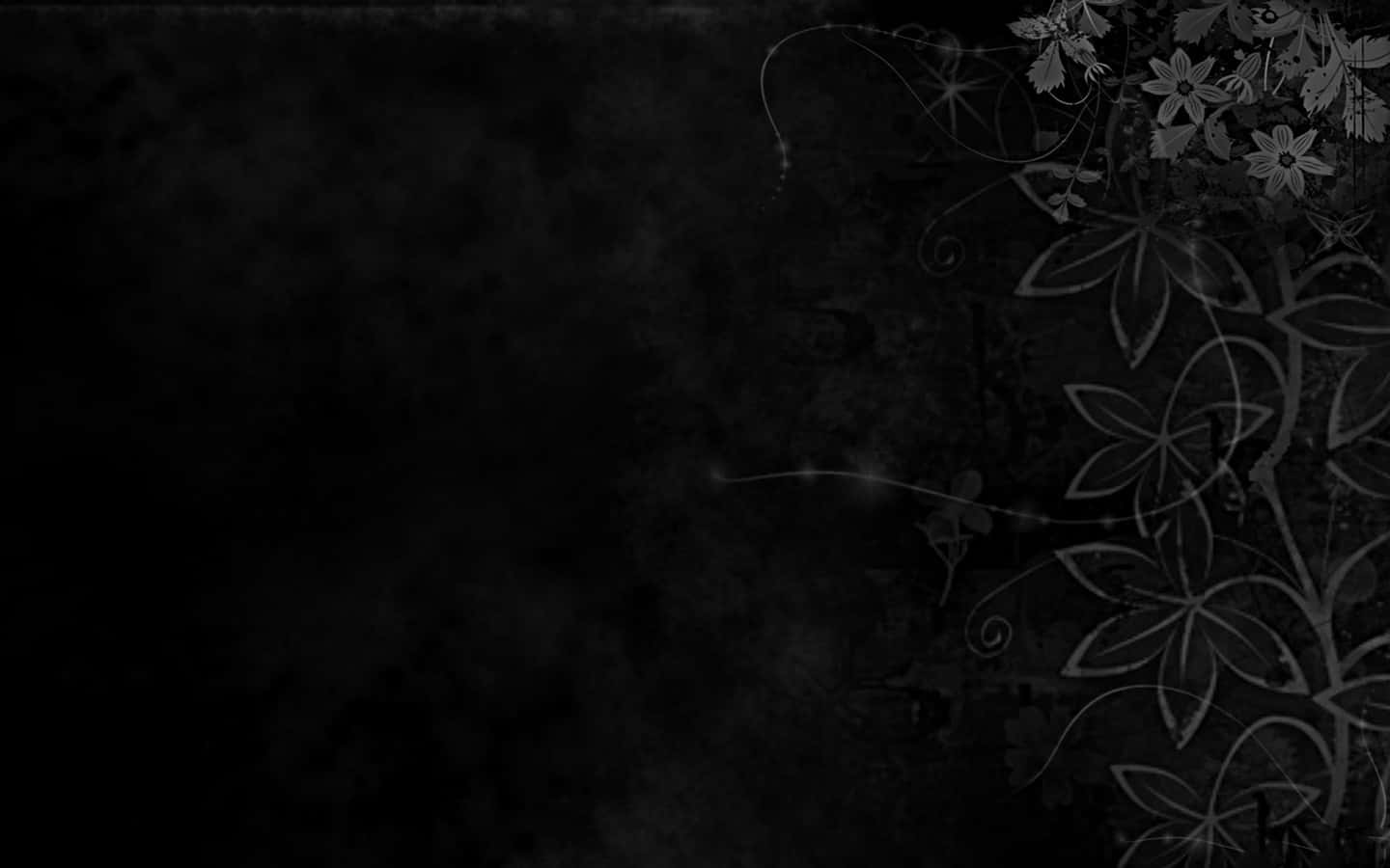 Fondo de Pantalla Floral Oscuro Impresionante Fondos de pantalla