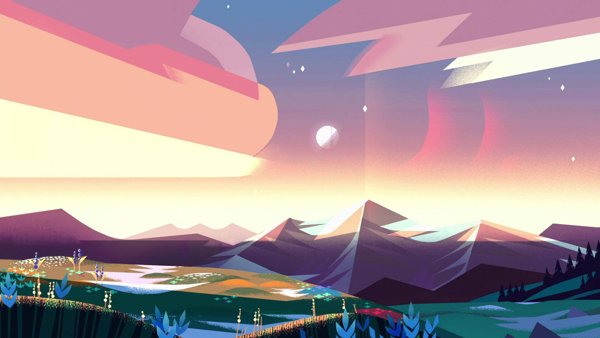 Fondo de pantalla estético de iPad de Gravity Falls