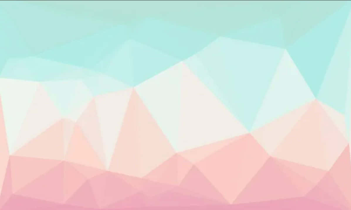 Fondo de pantalla geométrico rosa y verde azulado Fondos de pantalla