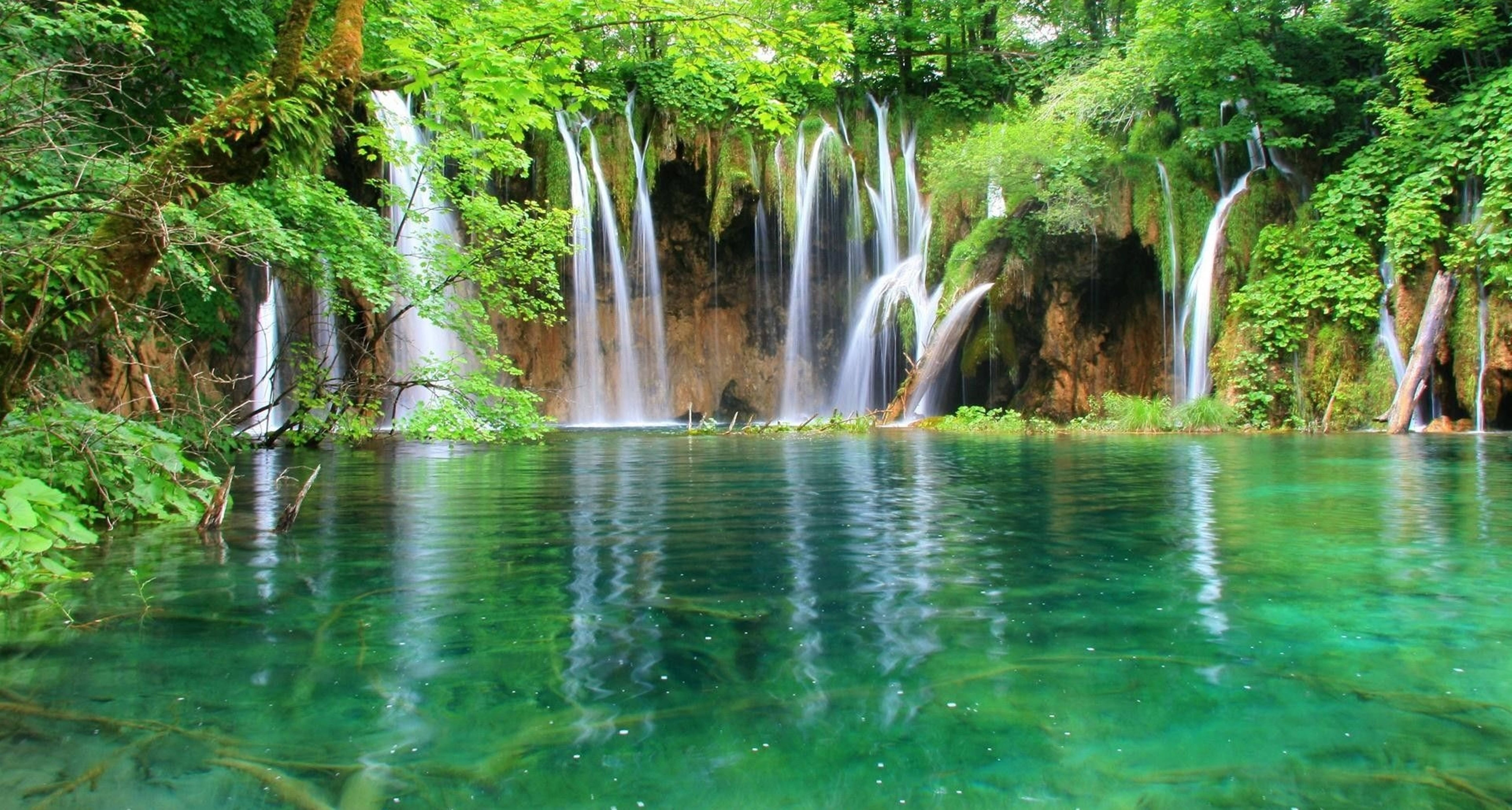 Fondo de pantalla HD de las Cataratas del Parque Nacional de los Lagos de Plitvice Fondos de pantalla