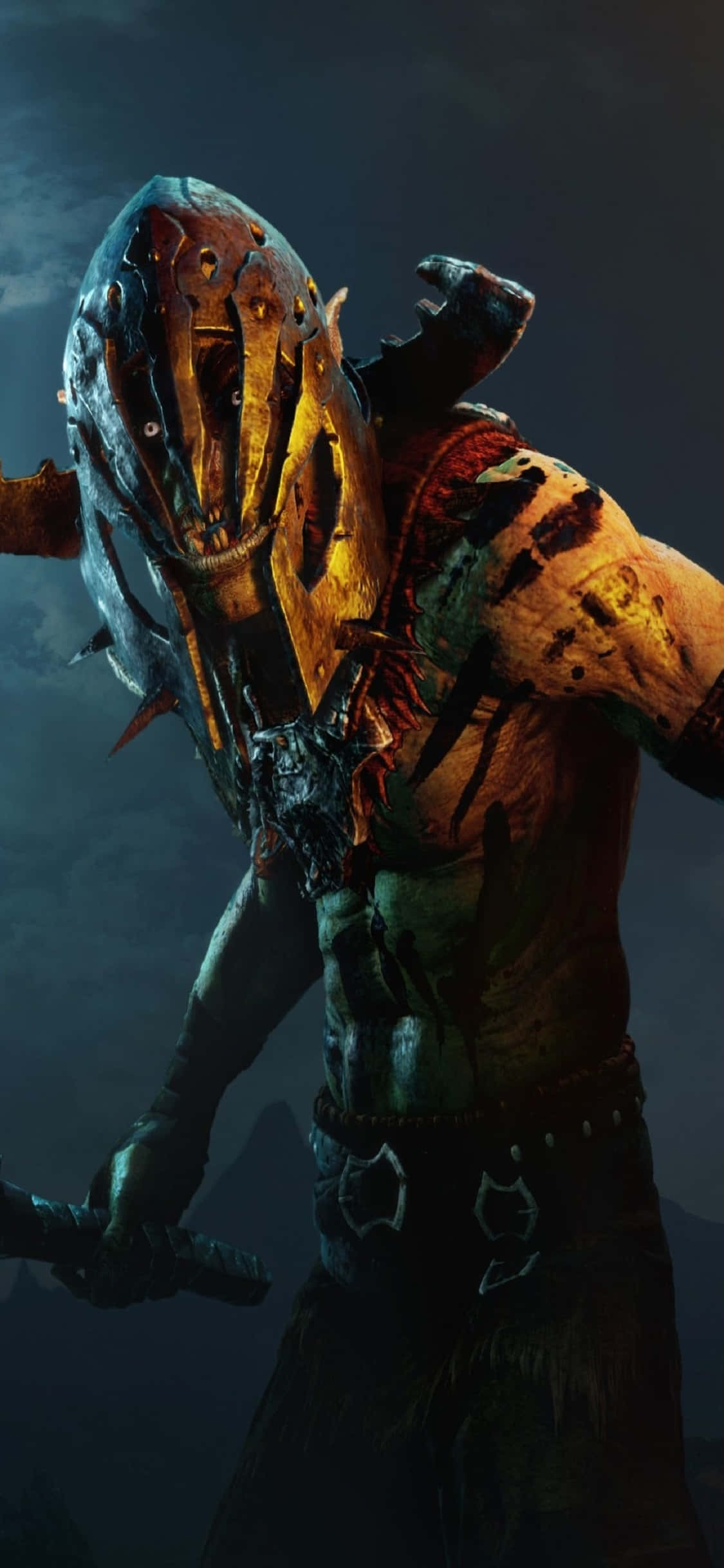 Fondo de pantalla de Shadow of Mordor para iPhone X: Night Bringer Fondos de pantalla