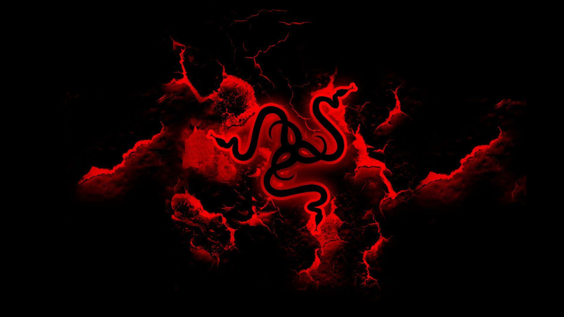 Fondo de Pantalla Rojo del Logotipo de Razer para Gaming Fondos de pantalla