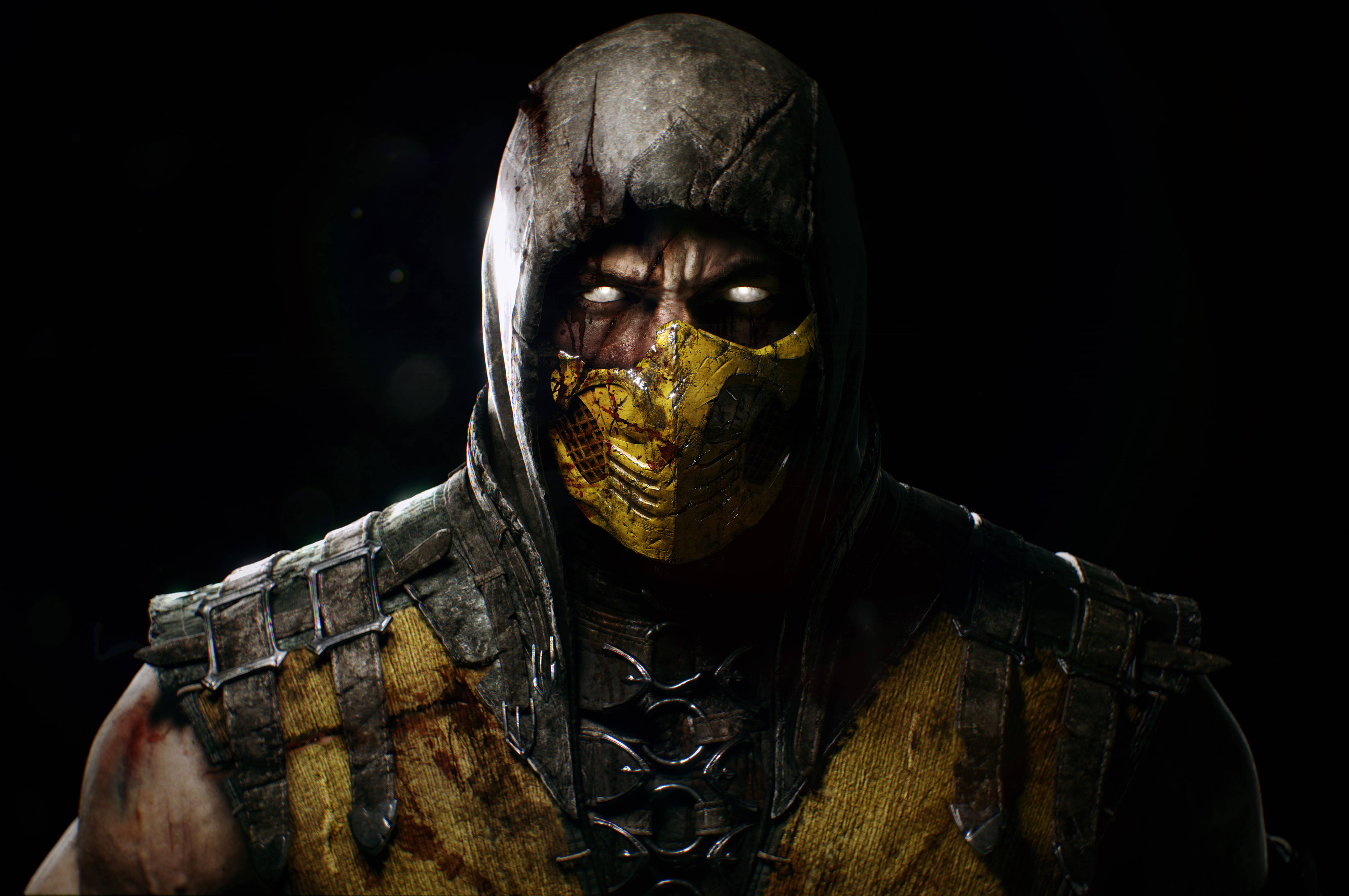 Fondo de pantalla 4K de Scorpion de Mortal Kombat para juegos Fondos de pantalla