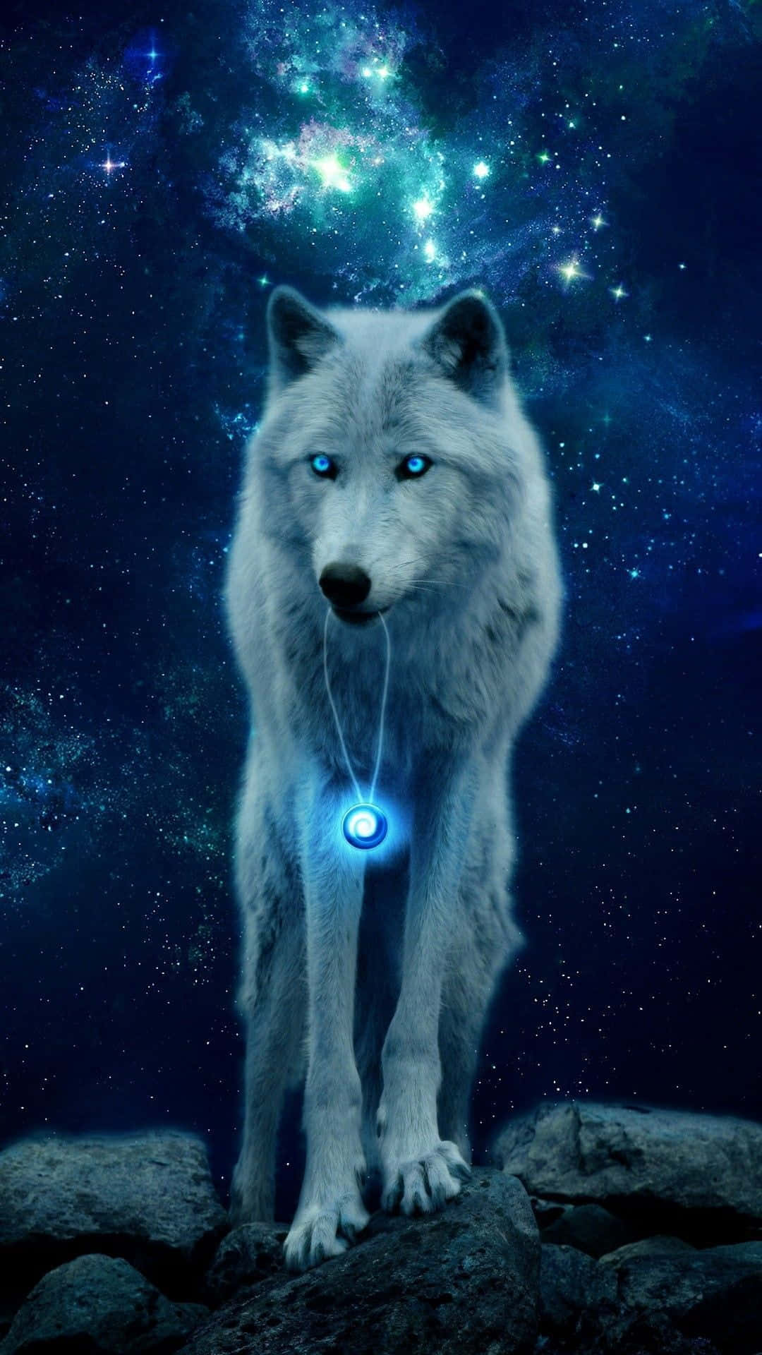 Fondo de Pantalla y Bloqueo de Pantalla Lobos Galácticos Fondos de pantalla