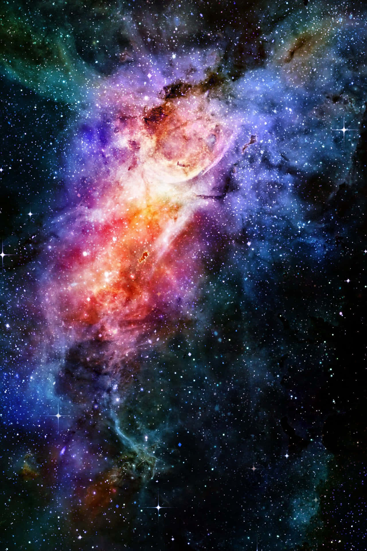Fondo de pantalla abstracto vibrante para la pantalla de inicio Fondos de pantalla