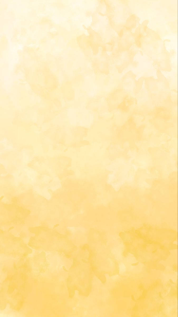 Fondo de pantalla amarillo liso estilo acuarela para teléfono Fondos de pantalla