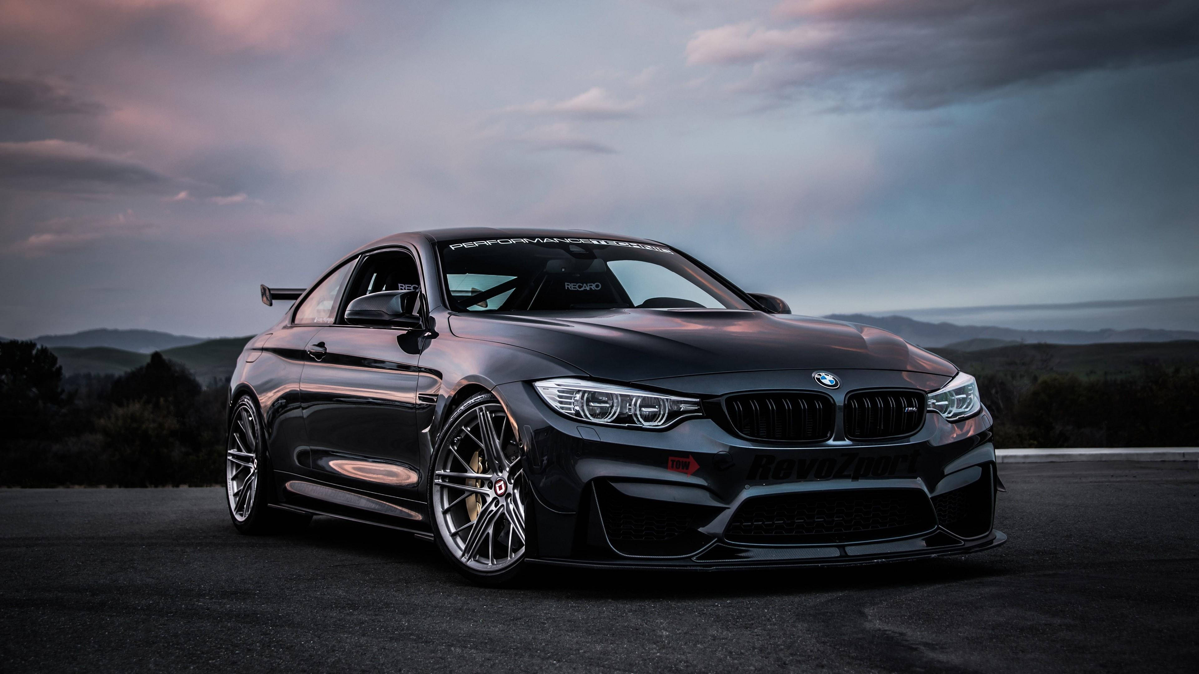Fondo de Pantalla BMW M4 Negro Mate para Laptop Fondos de pantalla