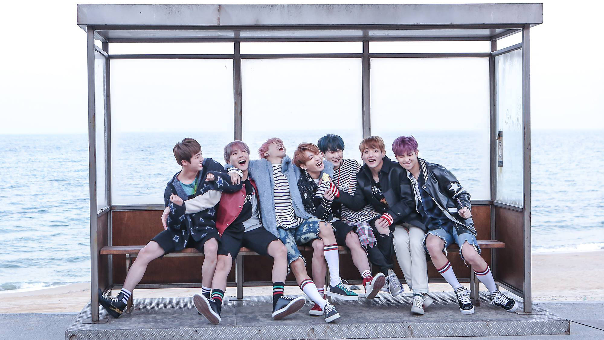 Fondo de Pantalla Cool de BTS para Laptop del Teaser de Spring Day Fondos de pantalla