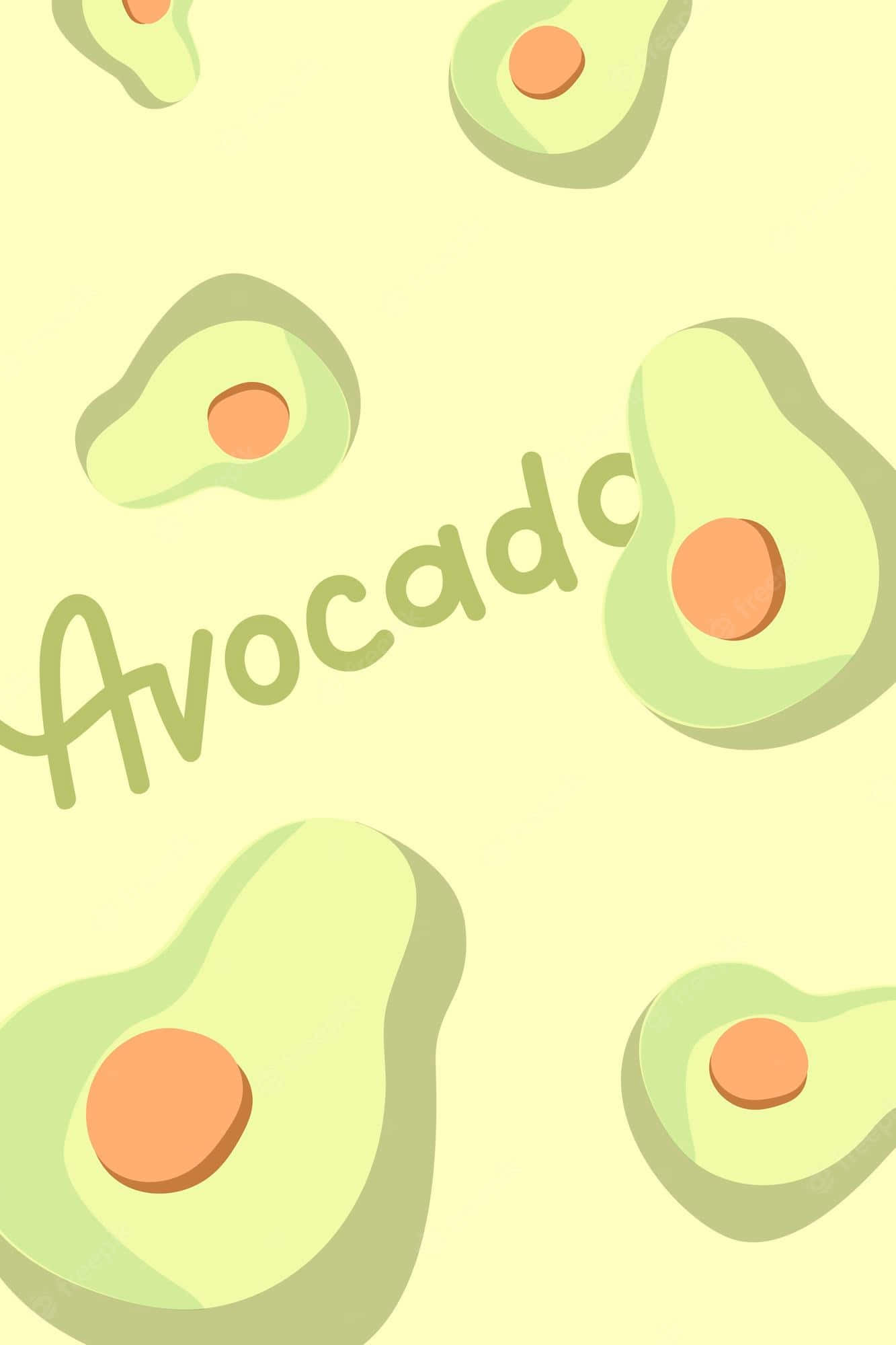 Fondo de pantalla de aguacate tierno para tu dispositivo Fondos de pantalla