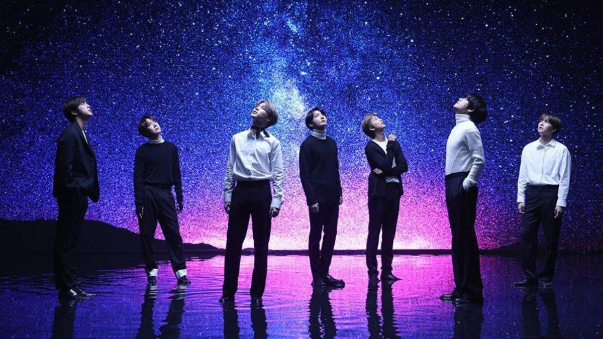 Fondo de Pantalla de BTS Bajo las Estrellas Fondos de pantalla