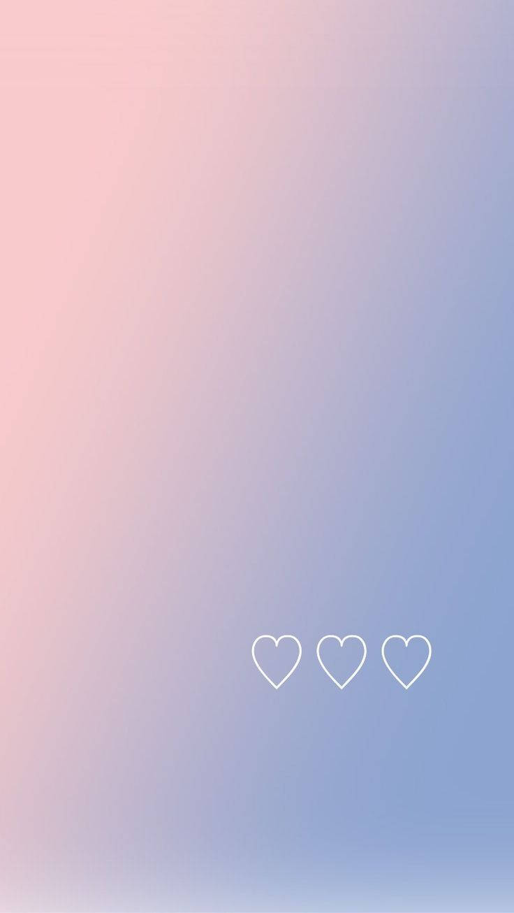 Fondo de pantalla de corazones blancos lindo para pantalla de bloqueo de iPhone Fondos de pantalla