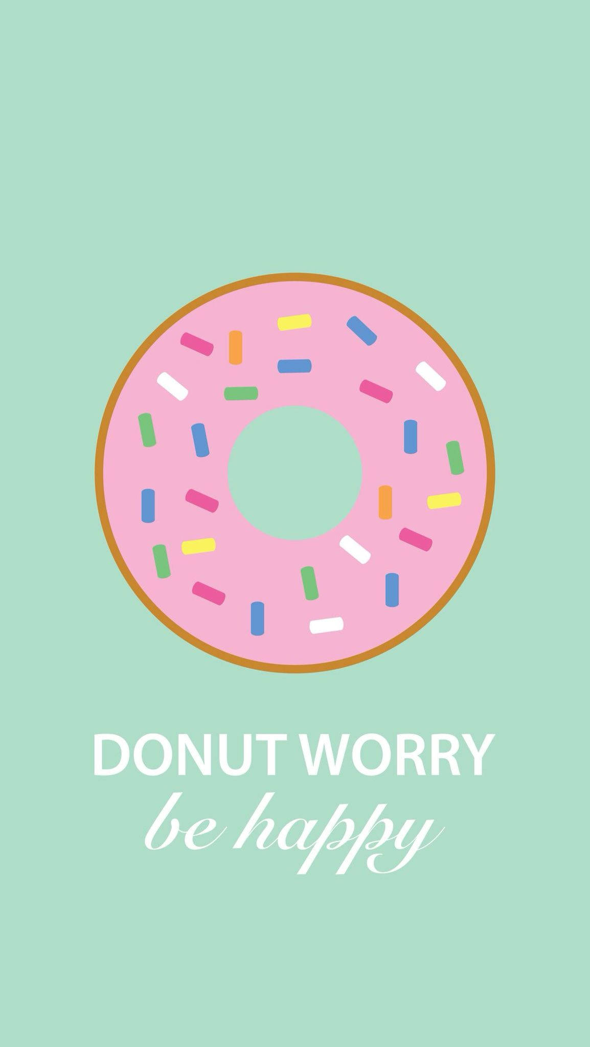 Fondo de pantalla de dona linda para iPad Fondos de pantalla