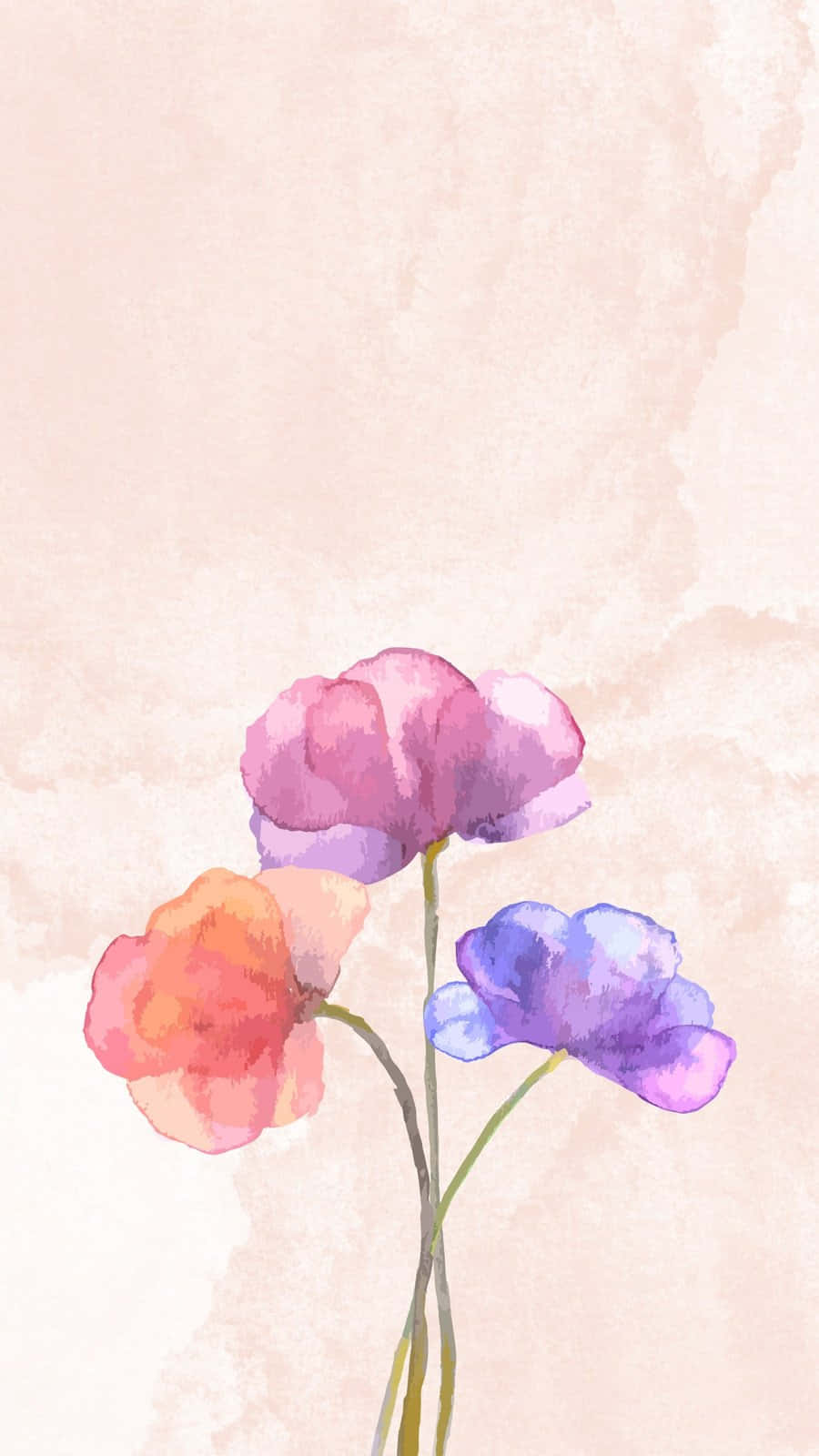 Fondo de pantalla de flores florecientes para móvil Fondos de pantalla