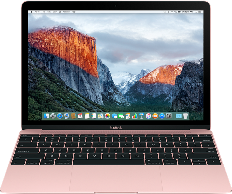 Fondo de pantalla de MacBook Pro en oro rosa Fondos de pantalla