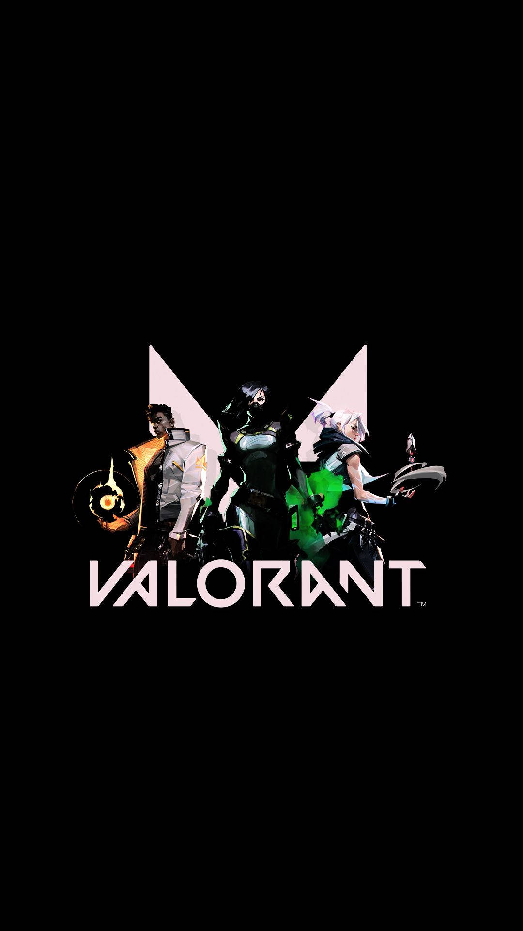 Fondo de Pantalla del Logotipo de Valorant para Celular Fondos de pantalla