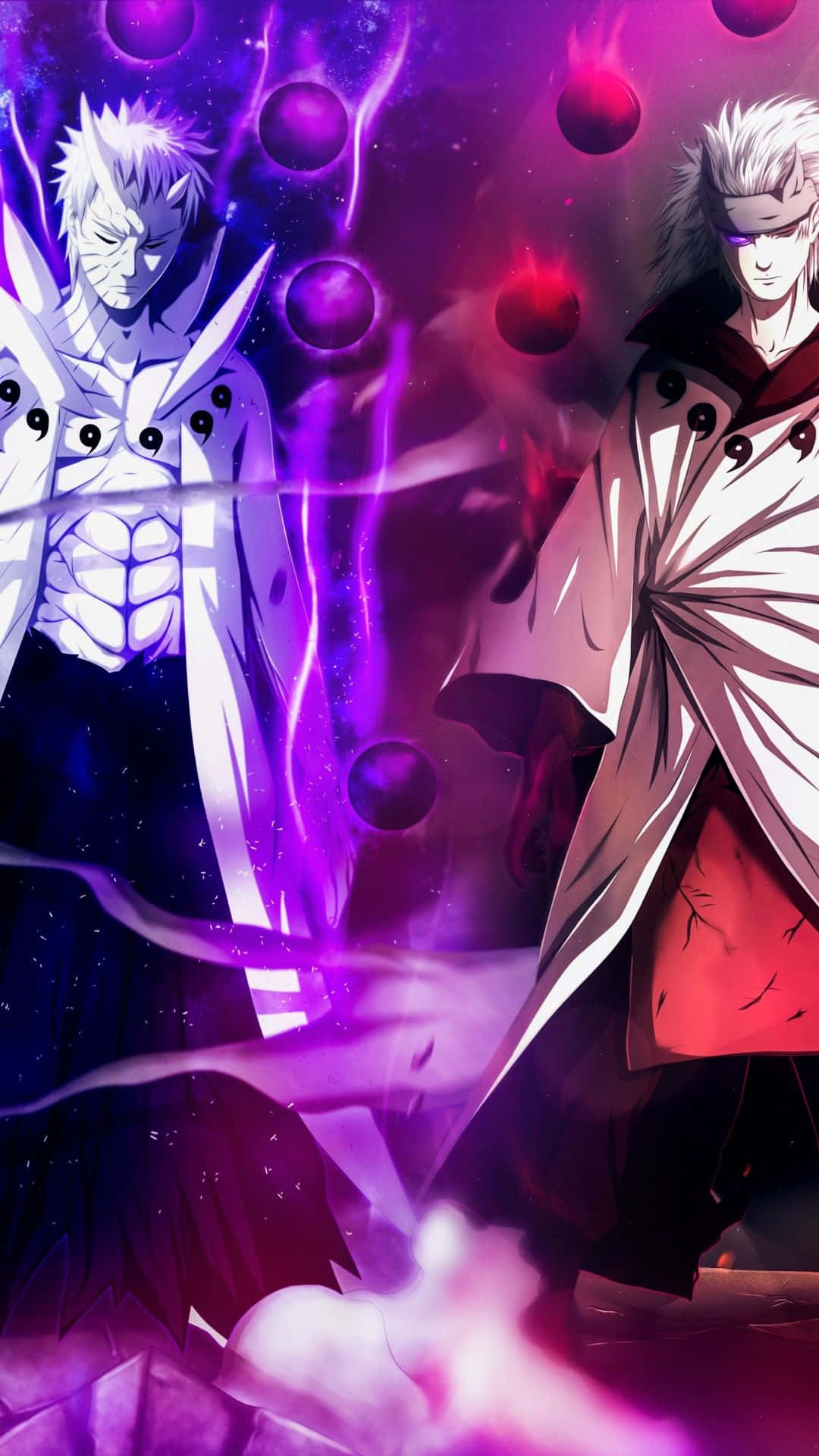 Fondo de Pantalla Épico de Batalla de Naruto para Celular Fondos de pantalla