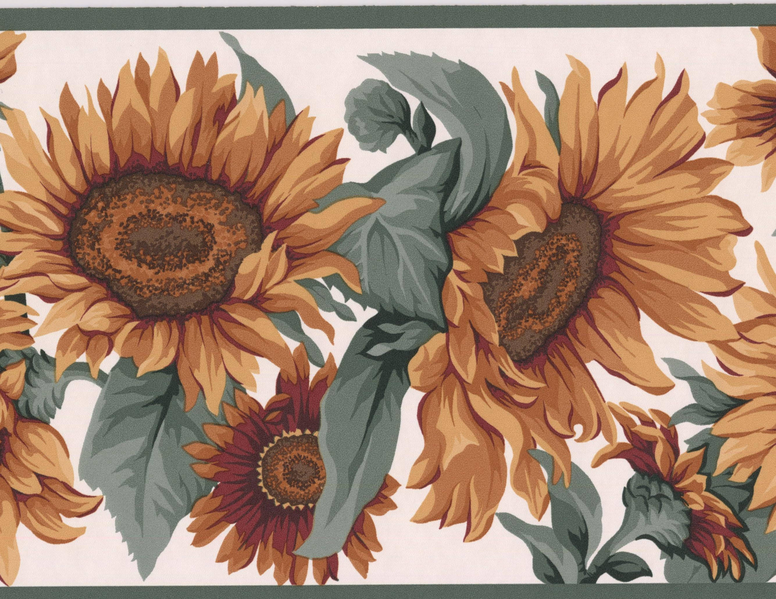 Fondo de pantalla estético de girasoles para laptop Fondos de pantalla