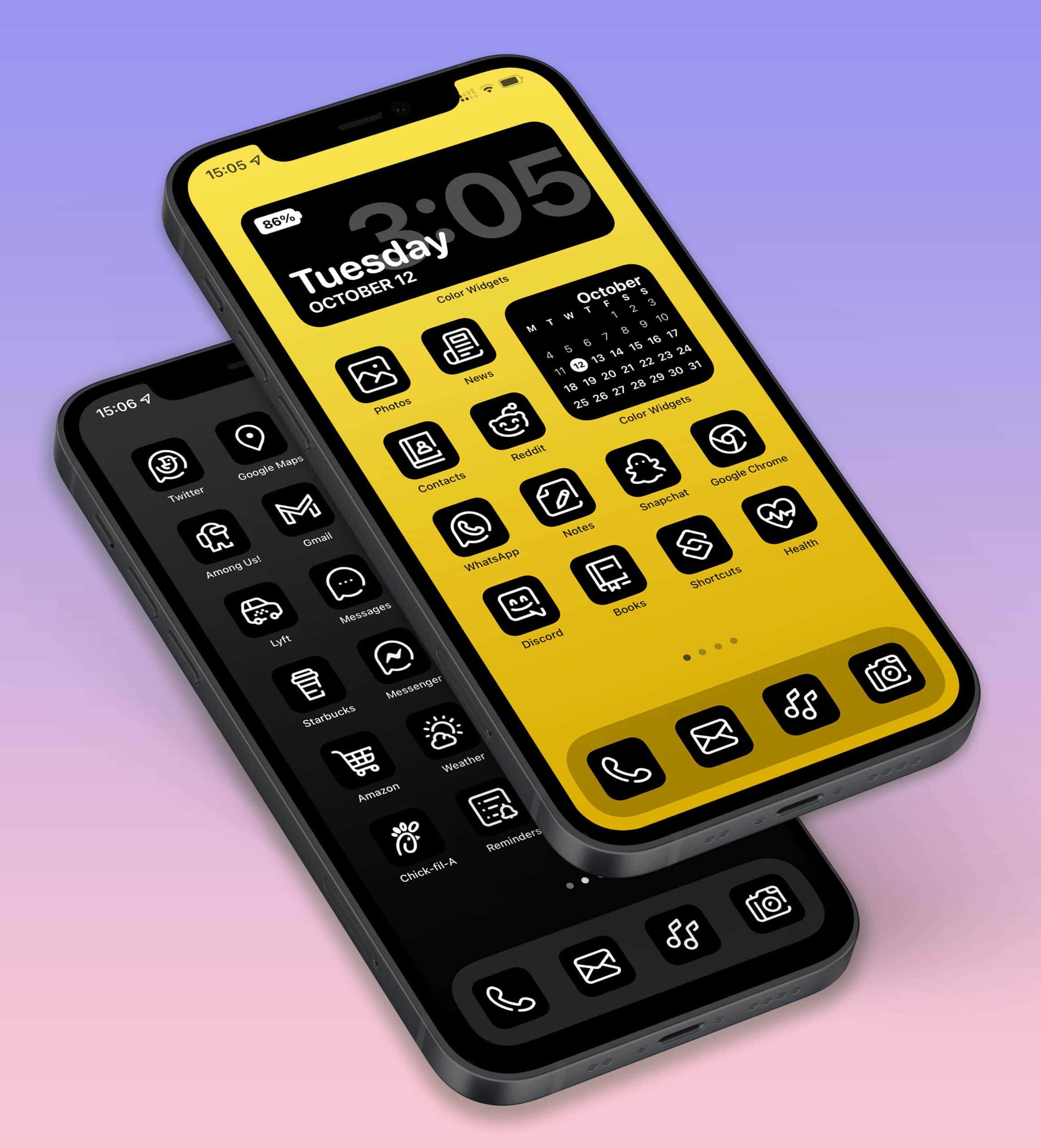 Fondo de pantalla estético minimalista para iPhone Fondos de pantalla