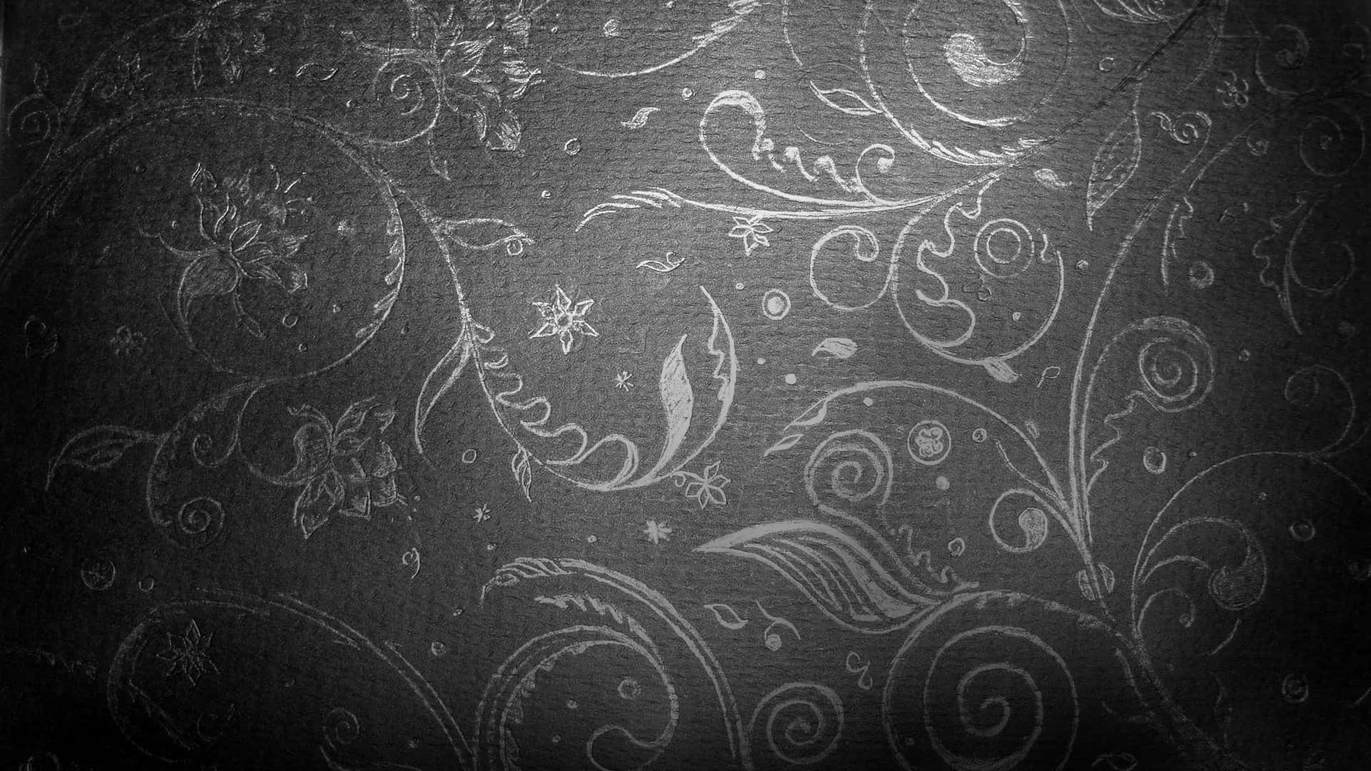 Fondo de Pantalla Floral Oscuro Cautivador Fondos de pantalla